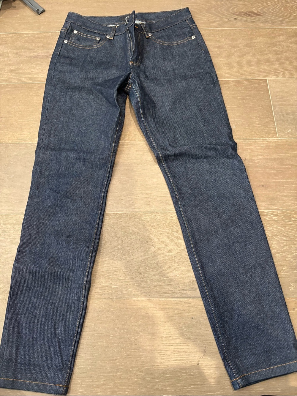 A.P.C. Indigo Straight-Leg Jeans